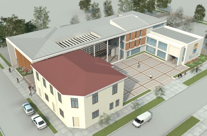 Imagen virtual del nuevo Edificio Consistorial de Mariquina.