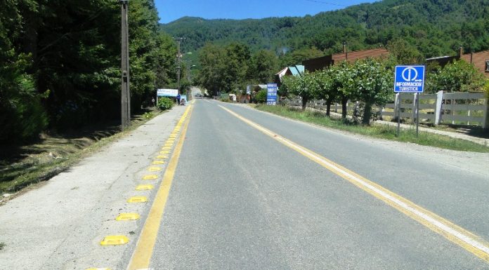 El camino que será intervenido en proyecto de mejoramento Ruta Pellaifa-...