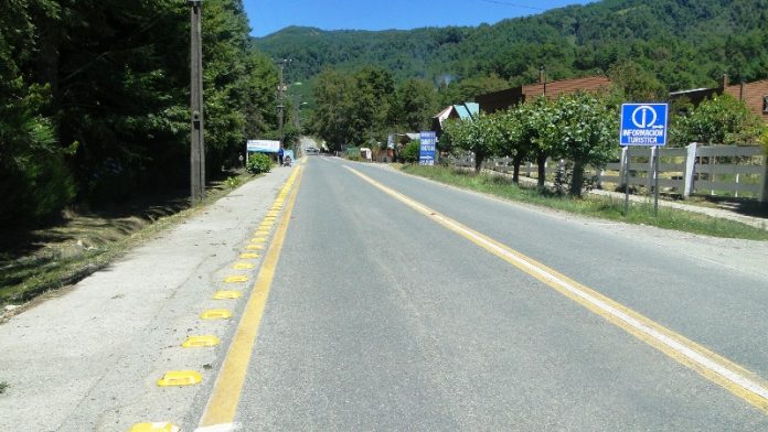 El camino que será intervenido en proyecto de mejoramento Ruta Pellaifa-...