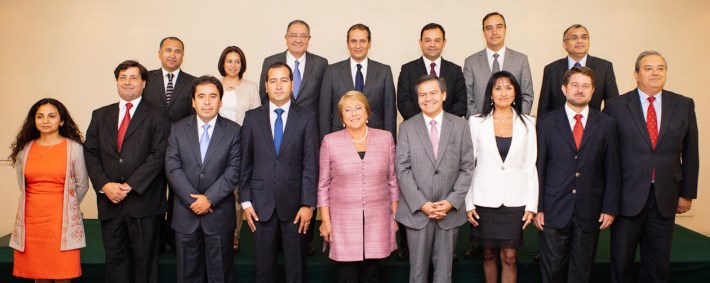 INTENDENTES CON PRESIDENTA BACHELET