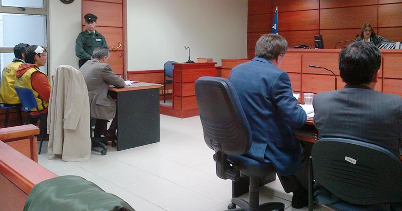 Formalizacion a 3 imputados por homicidio en Mariquina