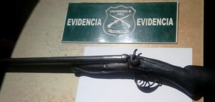 Escopeta incautada Panguipulli 28112018.jpg..