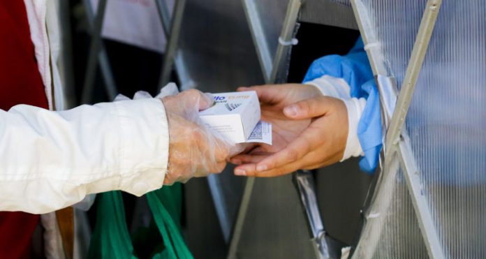Entrega de medicamentos a domicilio