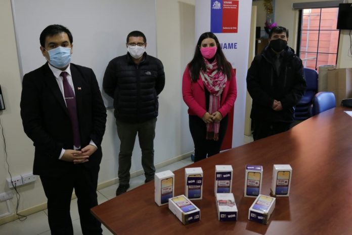 Entrega de equipos