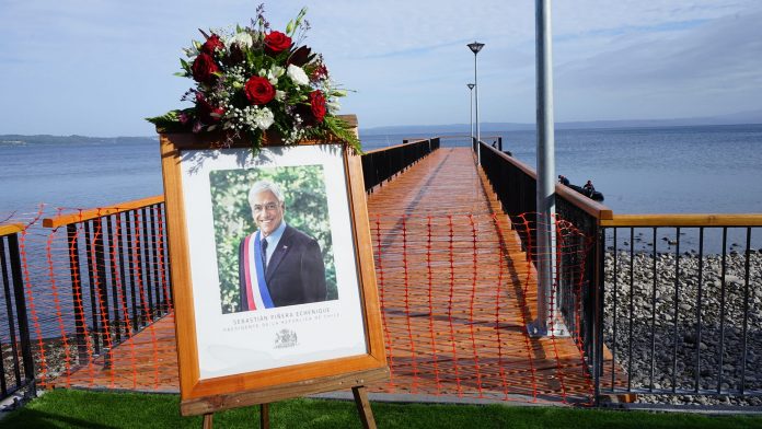 piñera en lake ranco
