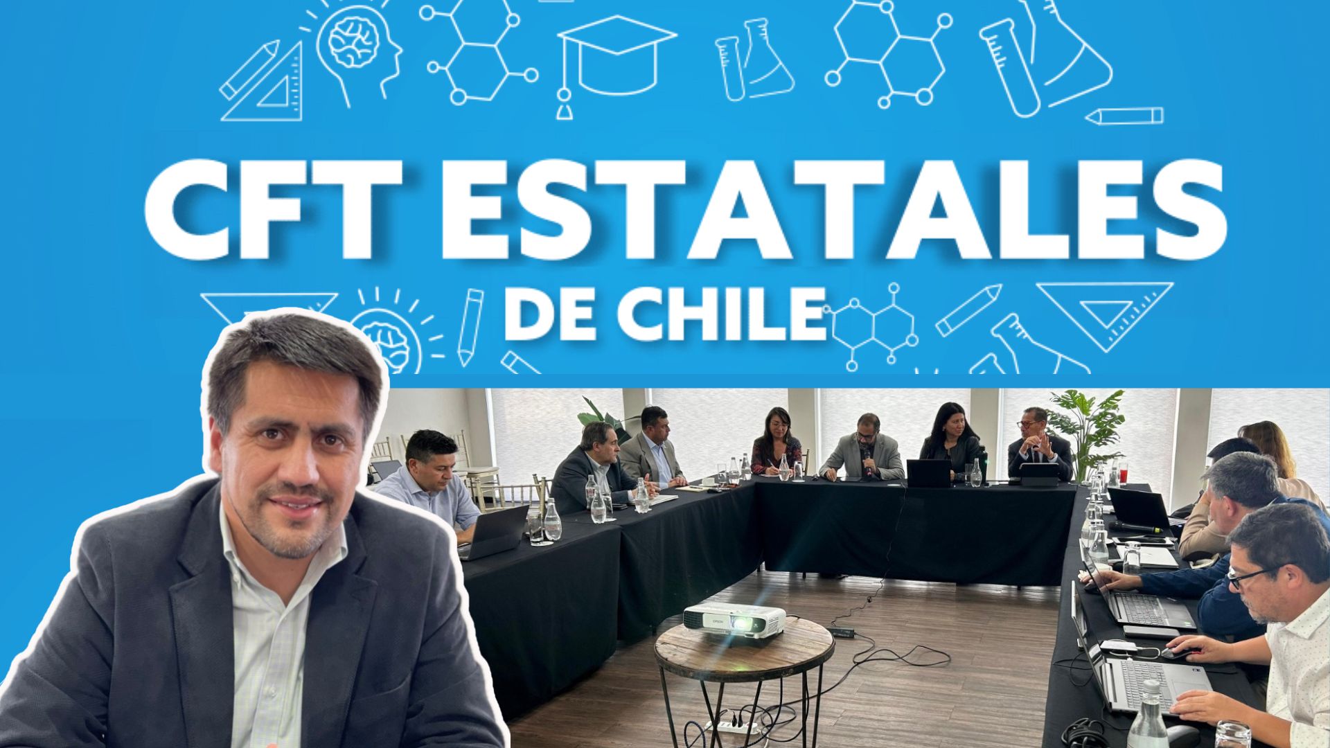 Rector Ramón Rubio asume liderazgo en Asociación de CFTs Estatales en Chile