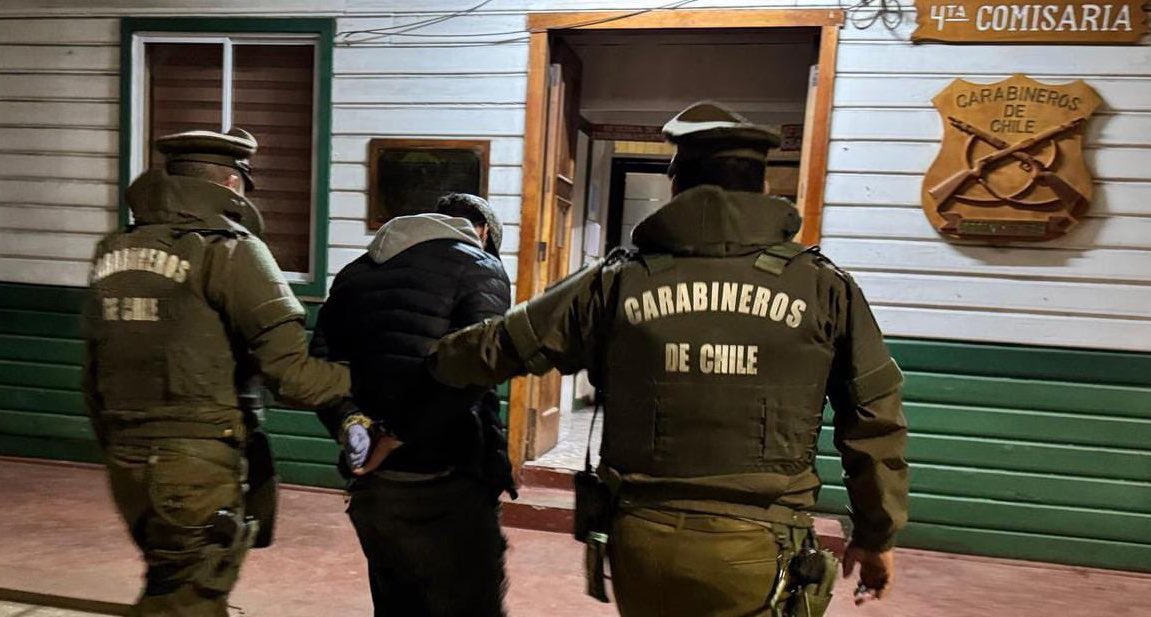 Carabineros detiene a sujeto sorprendido robando en una vivienda de Río ...